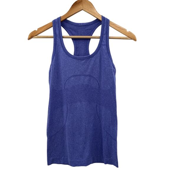lululemon purple blue swiftly tank - Picture 1 of 4